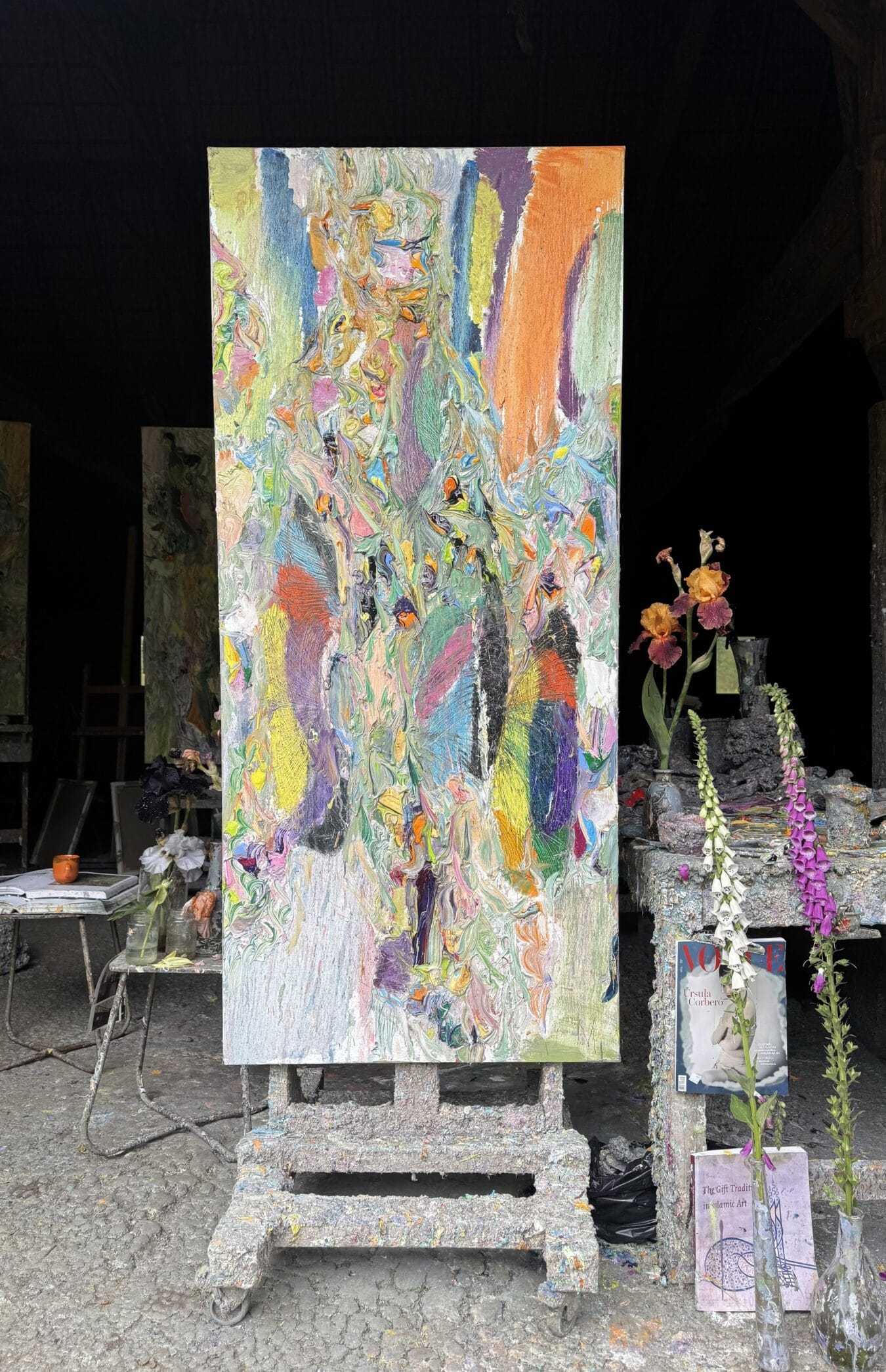 ‘The enclosed garden’ 02.06.25 180x80cm