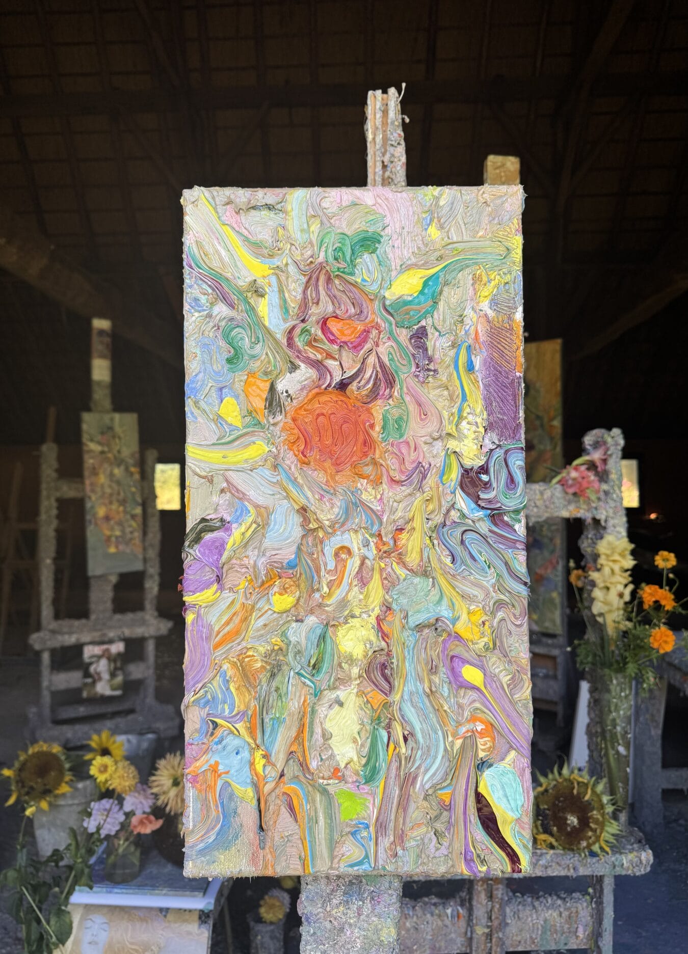 ‘Flowering’ 18.08.25 60x30cm